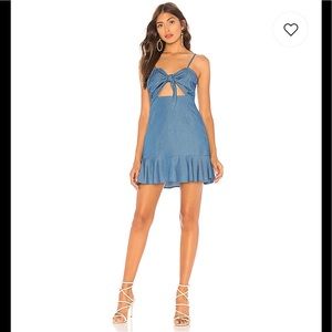 NWT Lovers and Friends Lemon Lime Dress XS